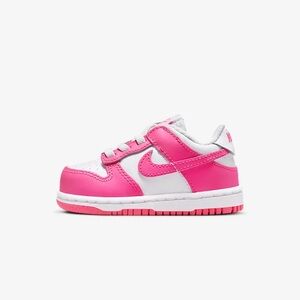 Dunks pink and white 5c